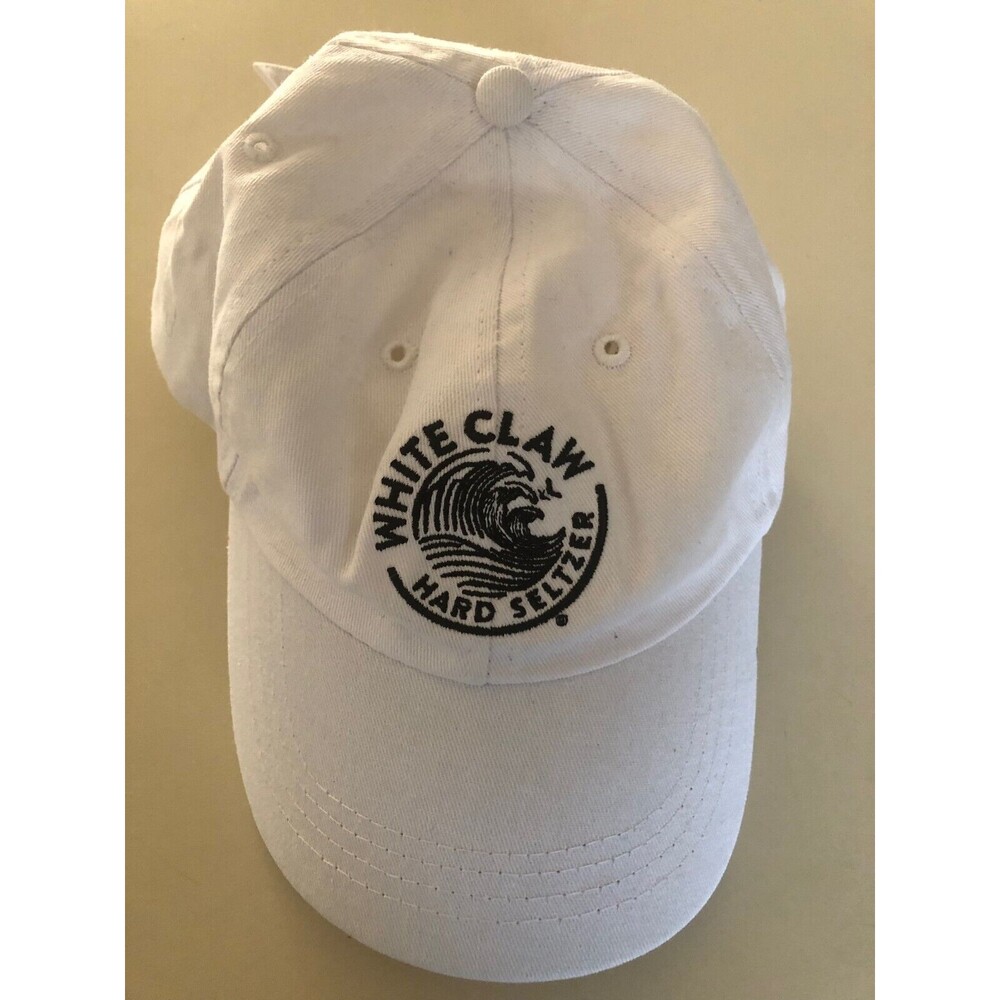 White Claw Hard Seltzer white hat/cap adjustable